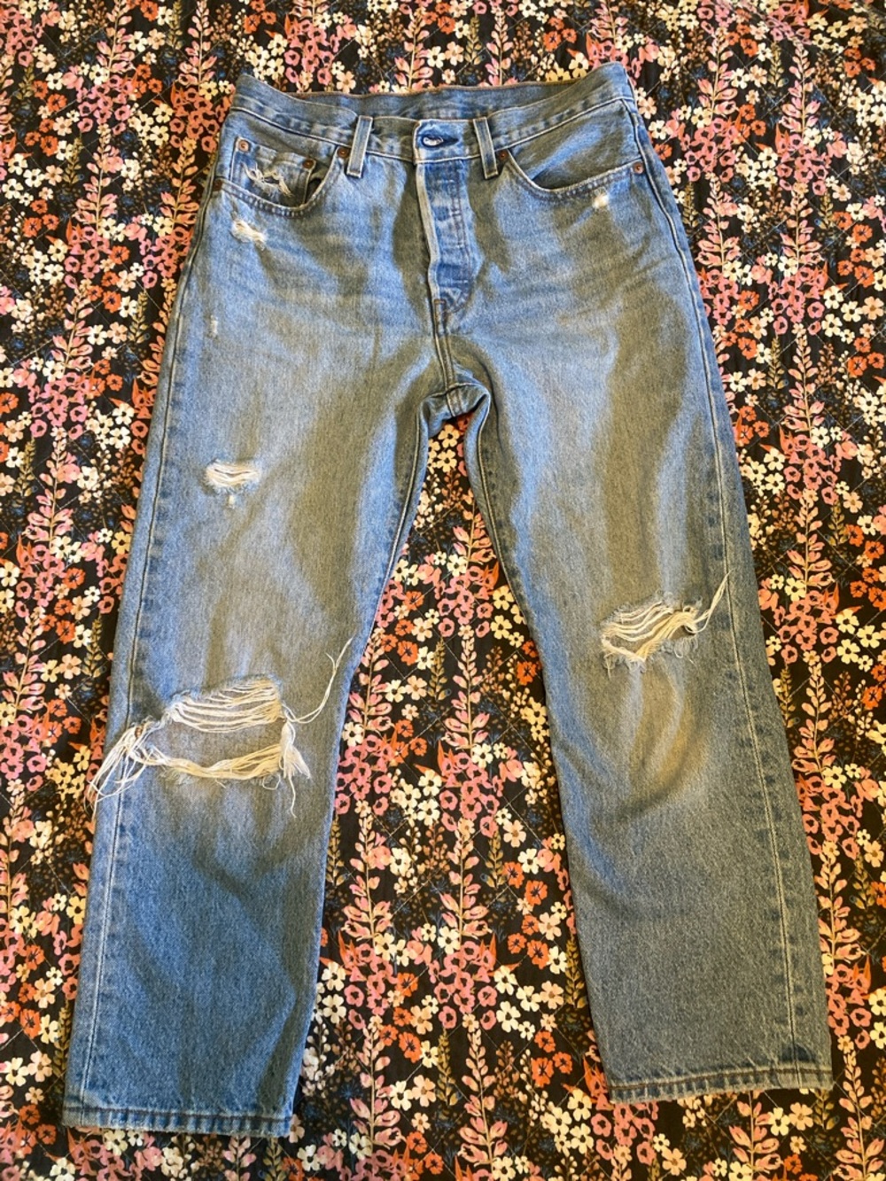 Women’s Cropped 501 Levi’s W28 L27